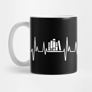 Heartbeat books Mug